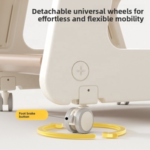 Silla de Comer y Estudiar Portátil de Plástico Multiusos Feelbaby con Almacenamiento y Ajustes para Mayores de 6 <span class=keywords><strong>Meses</strong></span> - Product Image 5