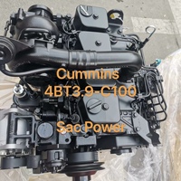 Motor Diésel Cummins Original Nuevo de 100 hp 4BT3.9-C100 para Maquinaria de Construcción, Motor de 4 Tiempos, Cilindrada 3.9L