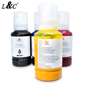 T49M1 T49M2 T49M3 T49M4 Tinta de sublimación de botella de inyección de tinta a granel compatible para impresora <span class=keywords><strong>Epson</strong></span> Surecolor <span class=keywords><strong>F170</strong></span> F570 - Product Image 2