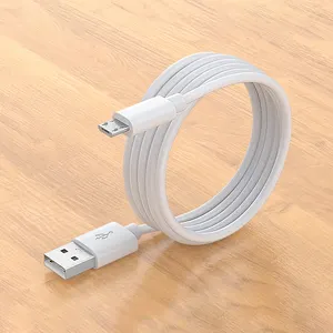 Cable de datos usb tipo c para teléfono móvil android, cable de carga rápida, micro usb