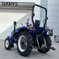 Tractor Agrícola 4x4 Pequeño con Implementos, Precio de Fábrica, Motor Diésel de 50/60/70/80hp en Venta