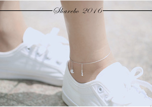 <span class=keywords><strong>Tobilleras</strong></span> de <span class=keywords><strong>Plata</strong></span> 925 para Mujer, Elegante Tobillera con Colgante de Cristal CZ, Pulsera Sexy para el Pie, Joyería, el Mejor Regalo, <span class=keywords><strong>Tobilleras</strong></span> de Estrella - Product Image 2