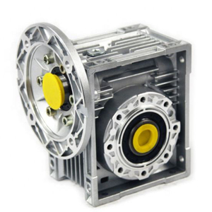 Hợp kim nhôm bền góc bên phải <span class=keywords><strong>Worm</strong></span> <span class=keywords><strong>Drive</strong></span> Motor ynmrv030 tốc độ giảm tốc Gear Box <span class=keywords><strong>Worm</strong></span> hộp số cho hệ thống băng tải - Product Image 2