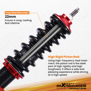 Kit de Suspensión Coilover MaXpeedingrods Delantero+Trasero para <span class=keywords><strong>VW</strong></span> <span class=keywords><strong>Golf</strong></span> <span class=keywords><strong>3</strong></span> 1H Jetta Vento 1.4 1.6 1.8 1.9 D TDI Uso Diario - Product Image 6