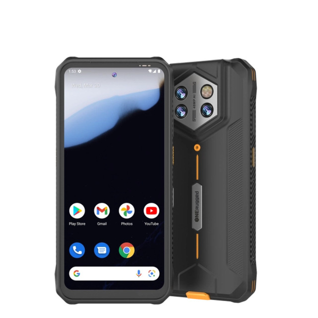 Custom 4G IP68 Protection PDA Android Mobile Rugged Smart Phone 2D Scanner Phones Waterproof Smartphones Cell Phone