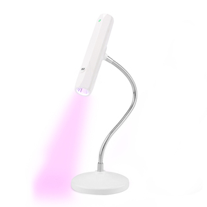 Hot New Design Salon Art Manicure Nail <span class=keywords><strong>Tips</strong></span> Secador de <span class=keywords><strong>uñas</strong></span> recargable de secado rápido Mini UV LED Nail Lamp con soporte - Product Image 4
