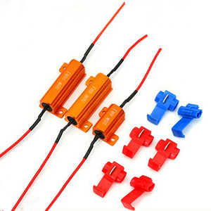 Componente elettrico ad alta potenza della resistenza di frenatura del morsetto dorato 50W - Product Image 4