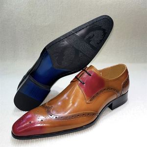 Chaussures Derby tendance à bout pointu sculpté, rehaussantes, à enfiler, style Oxford formel pour l'automne - Product Image 5