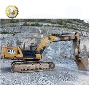 Pelle sur chenilles Caterpillar CAT336 d'occasion de haute qualité 37 tonnes en bon état avec composants essentiels de roulement de pompe à engrenages de moteur - Product Image 1