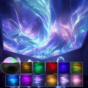 Ocean Wave Aurora <b>Projector</b> <b>Light</b> 16 Colors Dynami Northern Aurora Smart <b>Projector</b> Night <b>Light</b> Rgb Glow Mood <b>Light</b> Gifts - Product Image 3