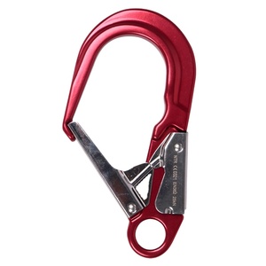 Gancio per <span class=keywords><strong>cintura</strong></span> di sicurezza per tutto il corpo con bloccaggio in alluminio grande gancio a scatto di sicurezza - Product Image 1