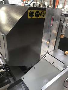 เครื่องเลื่อยตัดอลูมิเนียม CNC 550 แบบสองหัว พร้อมเครื่องยนต์และมอเตอร์กำลังไฟ 2x3 กิโลวัตต์ สำหรับการผลิตหน้าต่างและประตู - Product Image 3