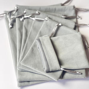 กระเป๋าคาดเอวแบบหูรูดปรับแต่งได้ถุงผ้าสักหลาดโลโก้เก็บเครื่องประดับกันฝุ่นและปรับแต่งได้ - Product Image 5