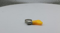 Collier de serrage réglable en acier inoxydable robuste avec poignée en plastique galvanisé et vis à molette