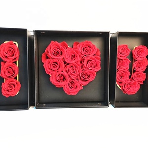 I love you box gift eternal immortal long life real everlasting forever stabilized fresh eternelle preserved red rose flower