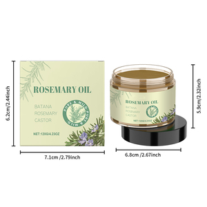 Huile capillaire 100% naturelle non raffinée, marque privée, à base de Batana, de ricin et d'huile de romarin brute, nourrissante et rafraîchissante pour la croissance des cheveux - Product Image 6