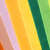 Bandes de feutre polyester colorées Kingkus, ruban de feutre acoustique, matériau décoratif d'absorption acoustique pour la maison ou l'hôpital