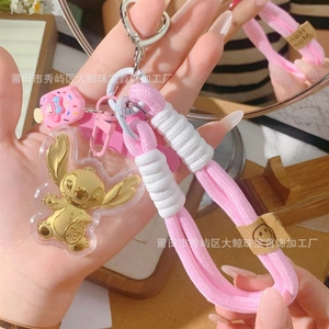 Vente en gros de pendentifs pour téléphone portable en or pur 999, <span class=keywords><strong>porte</strong></span>-clés, sacs à chaîne de dessin animé mignons et cadeaux - Product Image 6