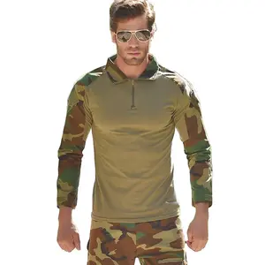 Tactische Kikker Multicam Kleding Combat Camouflage Pak Uniform Met Kniebeschermer