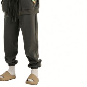 Custom Mens Legging Stretch Drawstring Pants Fit Slim Blank Casual Pants Training Fitness Sports Running Jogger Men's Pans - Product Image 1