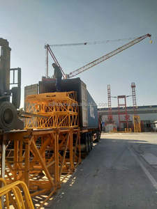 رافعة سقف دوارة WD80 بحمولة 8 طن وذراع بطول 24 متر، تعمل بالمحرك والطاقة الكهربائية، بعزم رفع 800 كيلو نيوتن متر للاستخدام في البناء - Product Image 6