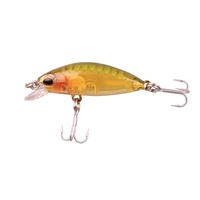 Nouveauté LUTAC Leurre de pêche Minnow Artificiel Mini Minnow LM01D 40mm 3g Flottant Hameçon VMC avec Yeux 3D