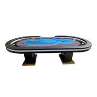 Table de poker LED personnalisable, écologique, multi-jeux, qualité professionnelle pour jeux en ligne