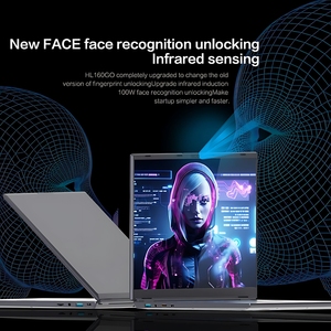 Nuevo Portátil con Pantalla Táctil IPS de 16 Pulgadas y 1920x1200, <span class=keywords><strong>Intel</strong></span> <span class=keywords><strong>I3</strong></span>-<span class=keywords><strong>8109U</strong></span>, Desbloqueo Facial, Teclado Inalámbrico en Inglés, Windows 11, SSD, para Estudiantes - Product Image 4