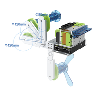 Imprimante thermique compacte CASHINO KP-212A 2 pouces 58 mm pour systèmes de gestion de files d'attente de kiosques autonomes