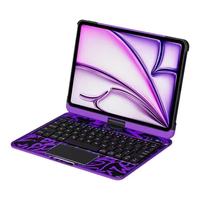 Casing Kickstand dapat dilipat berputar 360, casing untuk iPad 11 2025 Tablet Pro 13 untuk AIR 11 10.9 untuk ipad 7 8 9