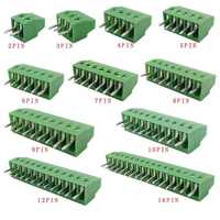 Borniers à vis en laiton Dirui Kf36, 2 à 16 broches, 11 à 20 contacts, connecteur de câblage PCB pour conducteurs 1 à 5 AWG, 200A max.