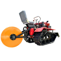 Machine de contrôle des sables et de protection contre les sables - Tracteur chenillé multifonction avec garantie de 4 ans