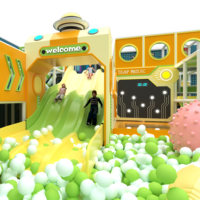 Aoleao - Bloques de Construcción Personalizados con Temática Interestelar para Parques Infantiles Interiores, Equipo de Entretenimiento Grande para Niños, Juego Suave, Certificado CE TUV