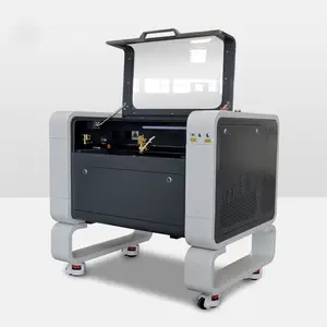 Máquina de gravação a laser 4060/ 6090 co2, corte a laser, madeira para bambu, plástico, impressora laser de pvc, gravador colorido