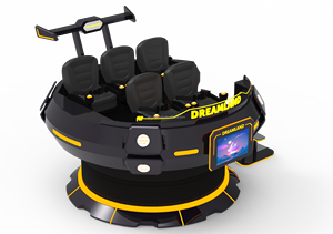 Expérience de rêve : <span class=keywords><strong>Cinéma</strong></span> VR UFO palpitant pour 5 personnes, simulateur de réalité virtuelle VR 9D avec chaise dynamique pour attraction VR - Product Image 2