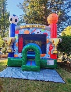 Château gonflable de football commercial - Product Image 4