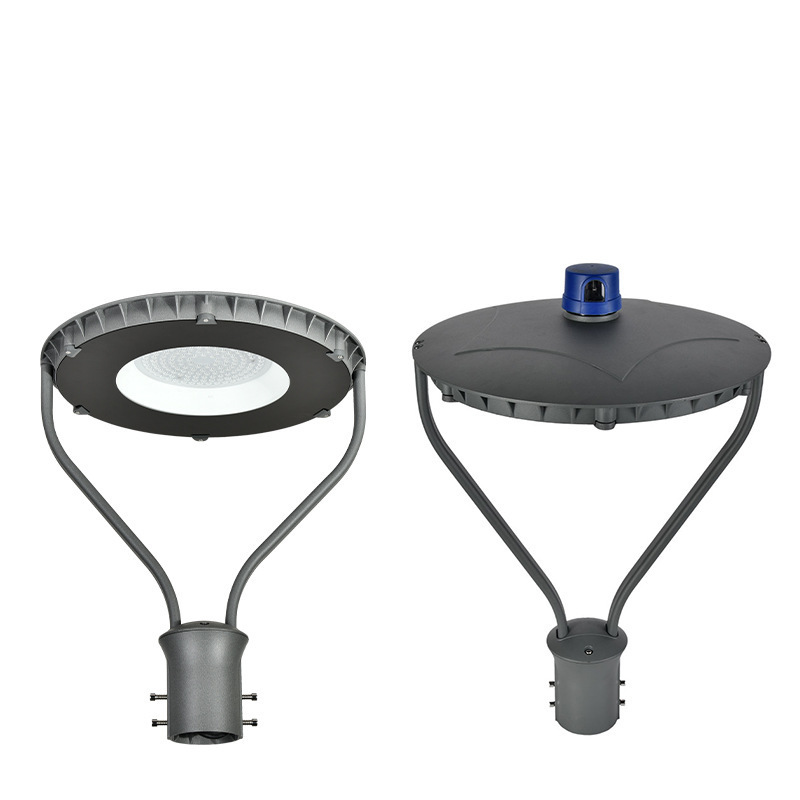 Aixuan Outdoor Fence Post Top Lights LED Garden Landscape Lamp with Photocell Sensor AC Power Landscape Garden Lights 50W 100W