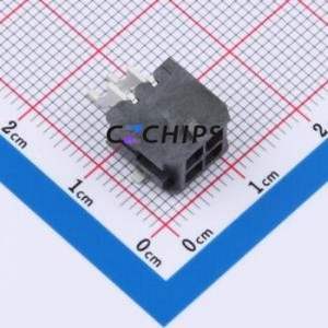 WAFER-MX300WT-22A Wire-to-Board Pin Header SMD,P=3mm,Horizontal Mount Connector 2x2P 3mm Horizontal Mount 2 - Product Image 1
