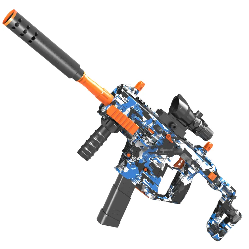 Custom M4 summer toys electric splat gel ball explode surge metal gun gel ball blaster toy gun for kids