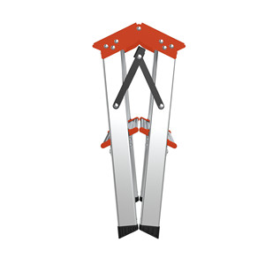 Mini tabourets légers Slimstep avec rail en aluminium haut de gamme, solution de rangement premium - Product Image 1