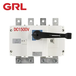 Solar Pv Isolator Disconnector Switch 1000A 4Pole changeover manual disconnector disconnect switch load break switches