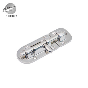 Stainless Steel <b>Door</b> Latch 60x30 110x38 Marine Grade RV Yacht Drawer Bolt Simple Lock Mechanism - Product Image 3