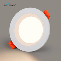 Downlight LED Commercial à Boîtier en Aluminium 4 et 8 Pouces, 3 CCT, 9W, 12W, 30W, 40W, pour Hôtels, Supermarchés et Espaces Commerciaux