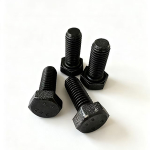 Factory Supplied DIN931 <strong>DIN933</strong> Carbon Steel <strong>Hex</strong> <strong>Head</strong> Bolts Black Oxide Finish - Product Image 2