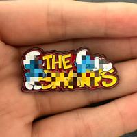 En gros, épingles en métal émaillées, badges et épingles de collection, motifs de fée bleue mignonne, inspirées de dessins animés et de séries TV, pour vêtements, en stock