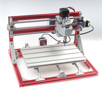 ขนาดเล็กที่ใช้แกะสลัก Agate Frsmaschine มินิเลเซอร์เราเตอร์3018 Cnc สำหรับแผ่นป้าย