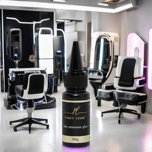 Colle à cheveux transparente super forte, invisible, liquide, résistante à l'eau, à ultraviolets, pour extensions de cheveux, marque privée Pinky leem - Product Image 4