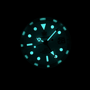 STEELDIVE Brand SD1992 Four Hands NH34 Automatic Movement 300M Waterproof <strong>Dive</strong> <strong>Watches</strong> Sports <strong>GMT</strong> Diving <strong>Watches</strong> for Men - Product Image 2