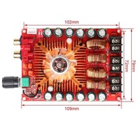 TDA7498E Dijital Amplifikatör Kartı 2X160W Stereo BTL220W Tek Kanallı Yüksek Güçlü Dijital Amplifikatör Modülü