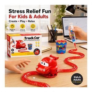 Boys Girls <b>Slime</b> Track Car Dynamic Movement Speed Control Finger Agility Exercise Party Favor Retail Shelf Selection - Product Image 4